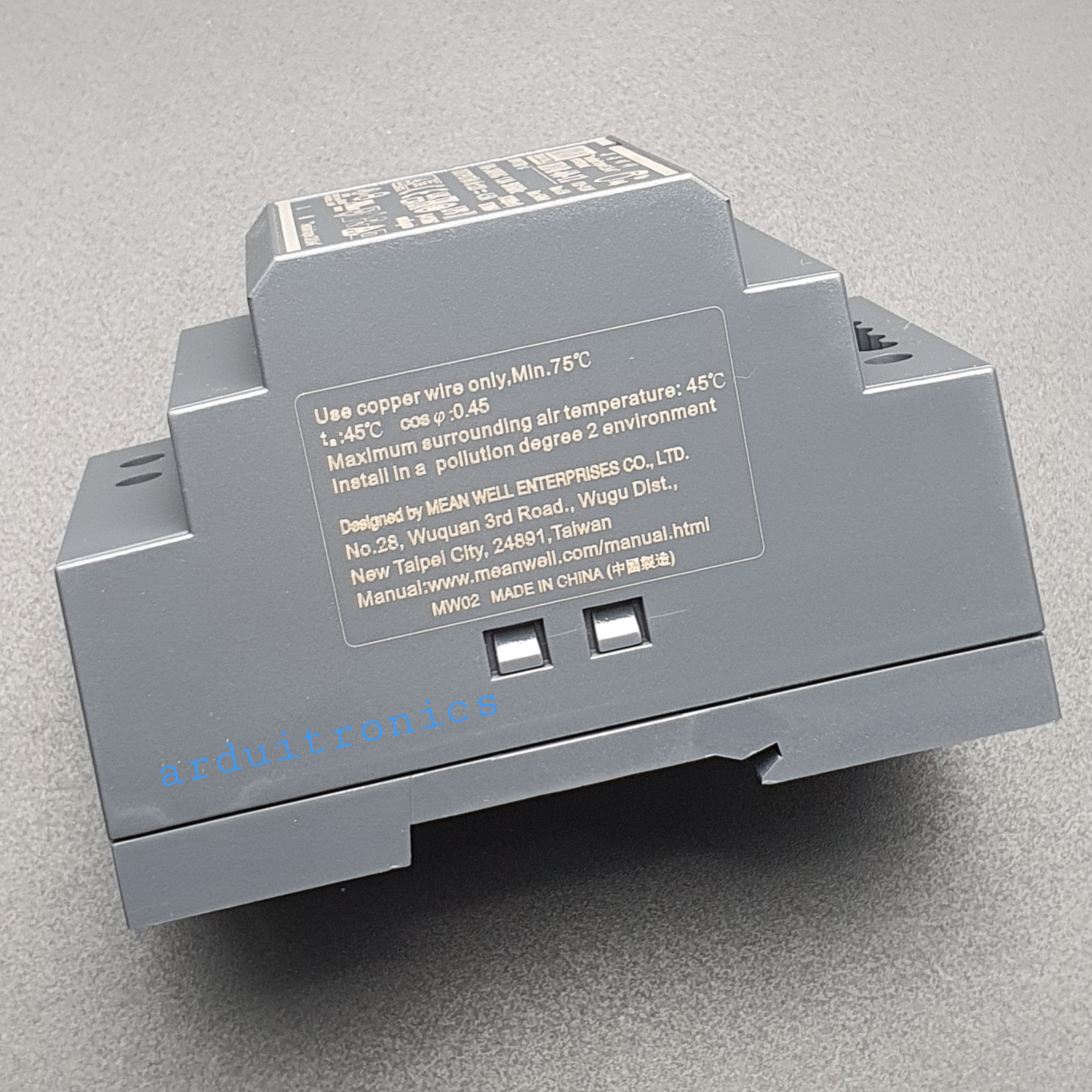 MeanWell DIN Rail - 60Watts Constant Voltage 12V LED Power Supply (HDR-60-12)