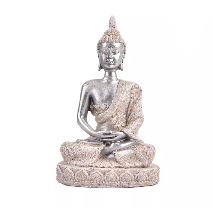 พระพุทธ เรซิ่นหินทราย ขนาด 6x10 cm มี 3 รูปแบบให้เลือก