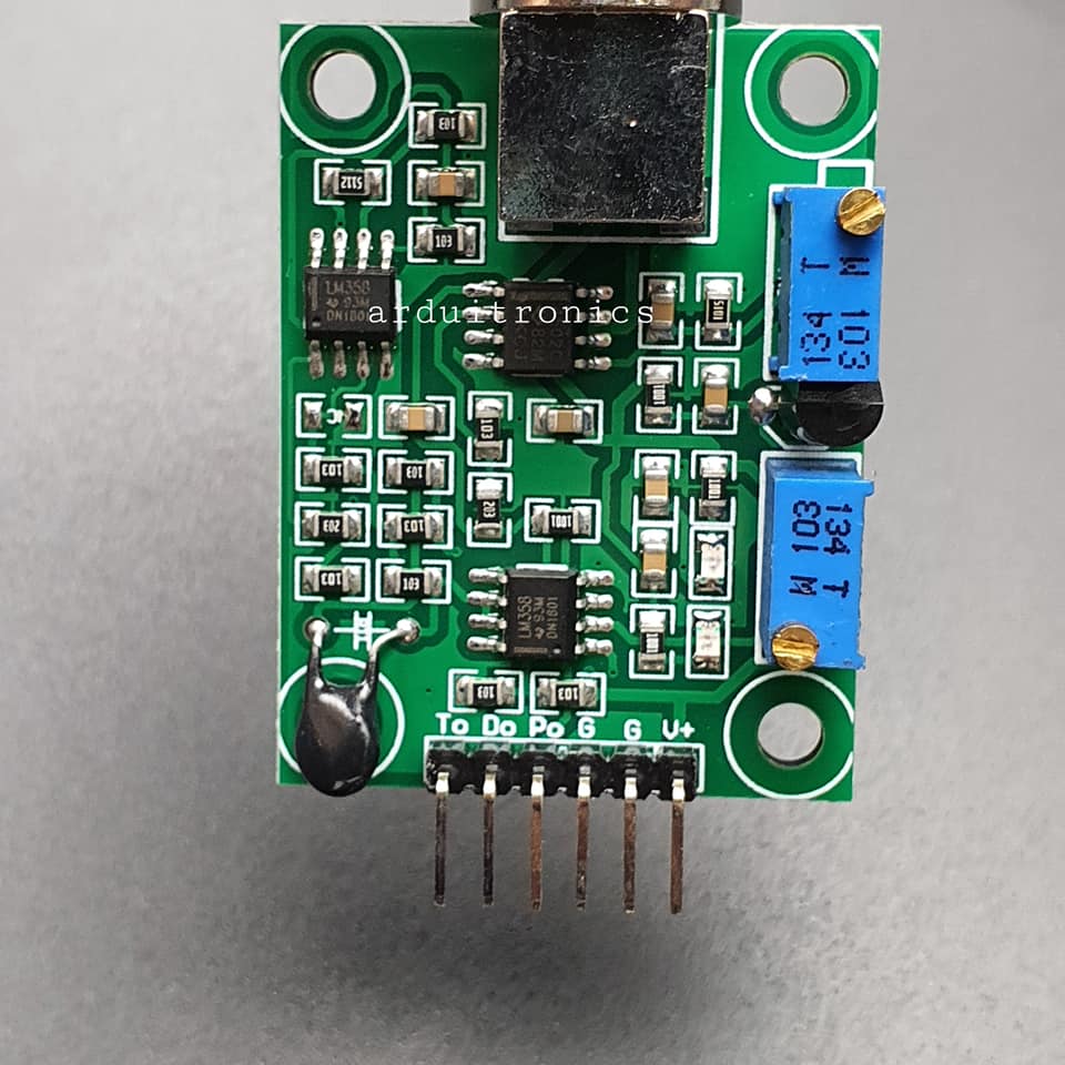 บอร์ด PH-4502C สำหรับ PH Electrode / PH Sensor Probe (หัวต่อ BNC)