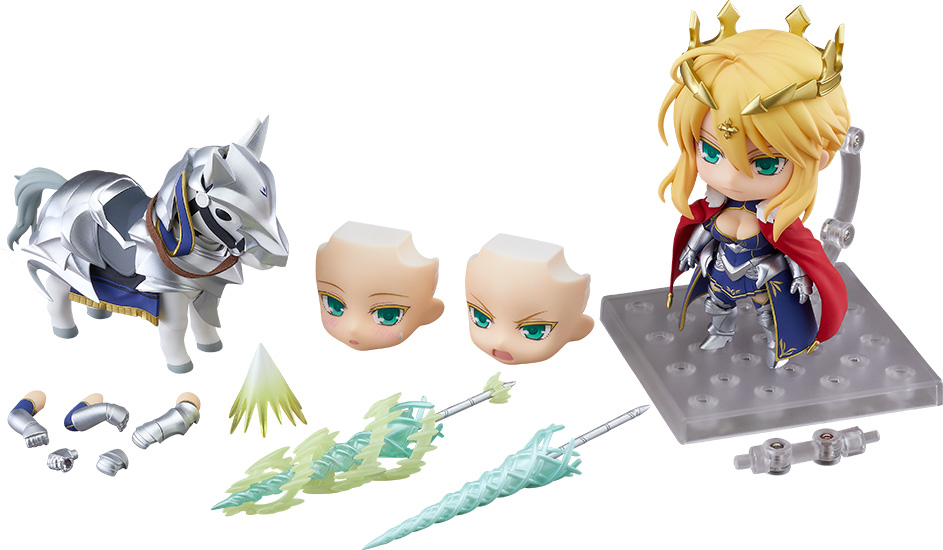[1532-DX] Nendoroid Lancer/Altria Pendragon & Dun Stallion
