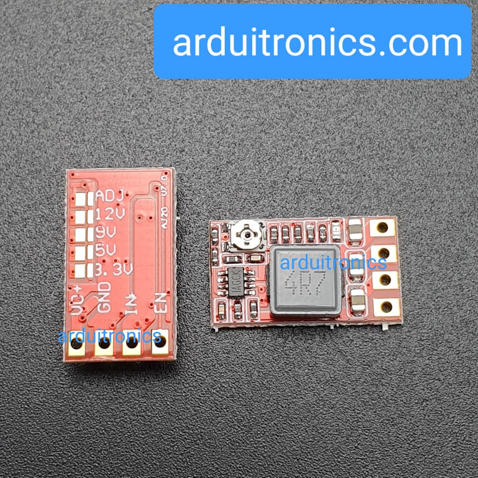 โมดูล Step down Adjustable/Fix 4.5-24 to 3.3-12V 2A สูงสุด 3A