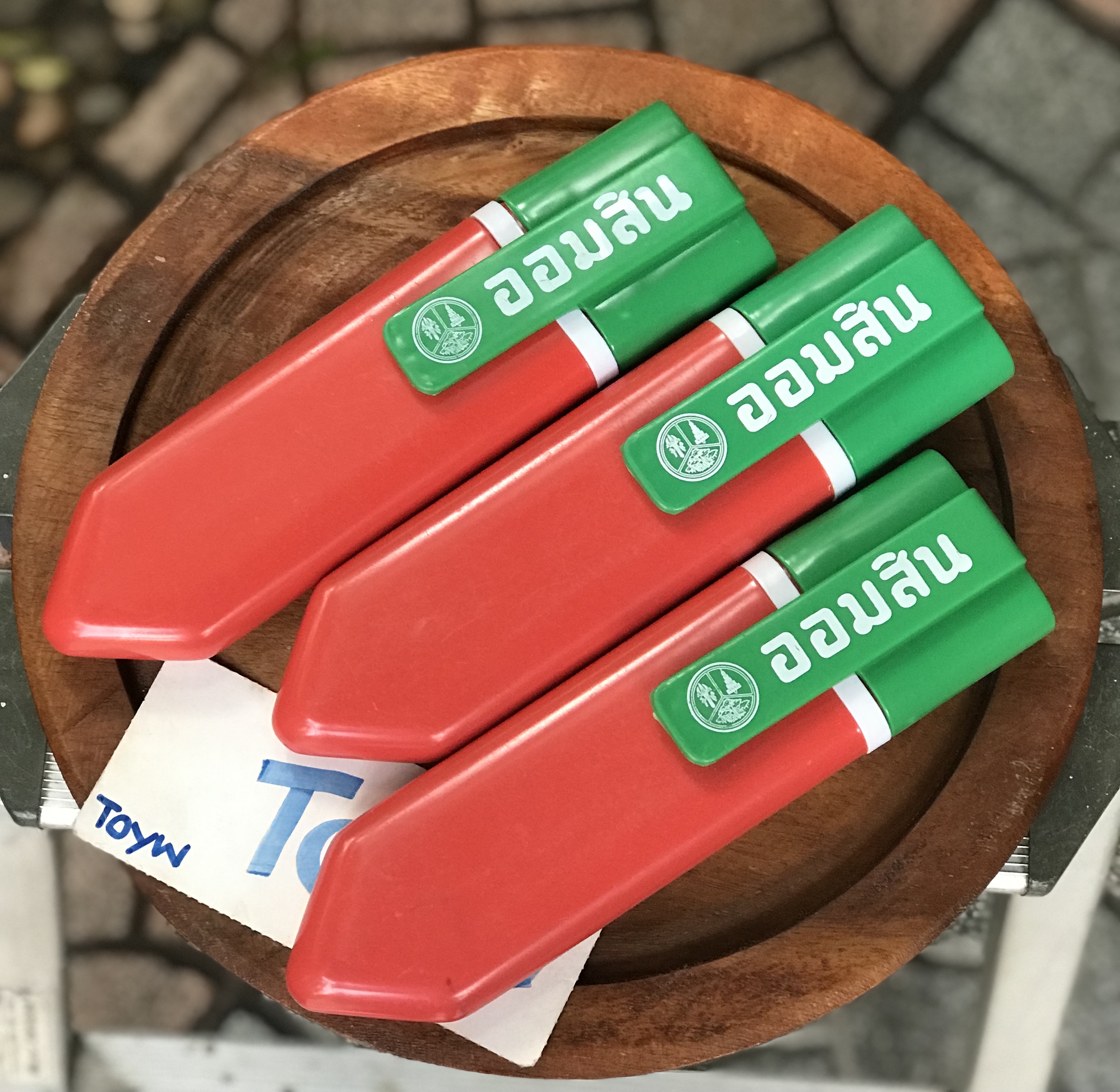 ชิ้นละ 399 บาท มือสอง ออมสินกล่องดินสอ วาระวันเด็กแห่งชาติ 2 มกราคม 2534 ธนาคารออมสิน วัสดุเป็นพลาสติกเนื้อหนา