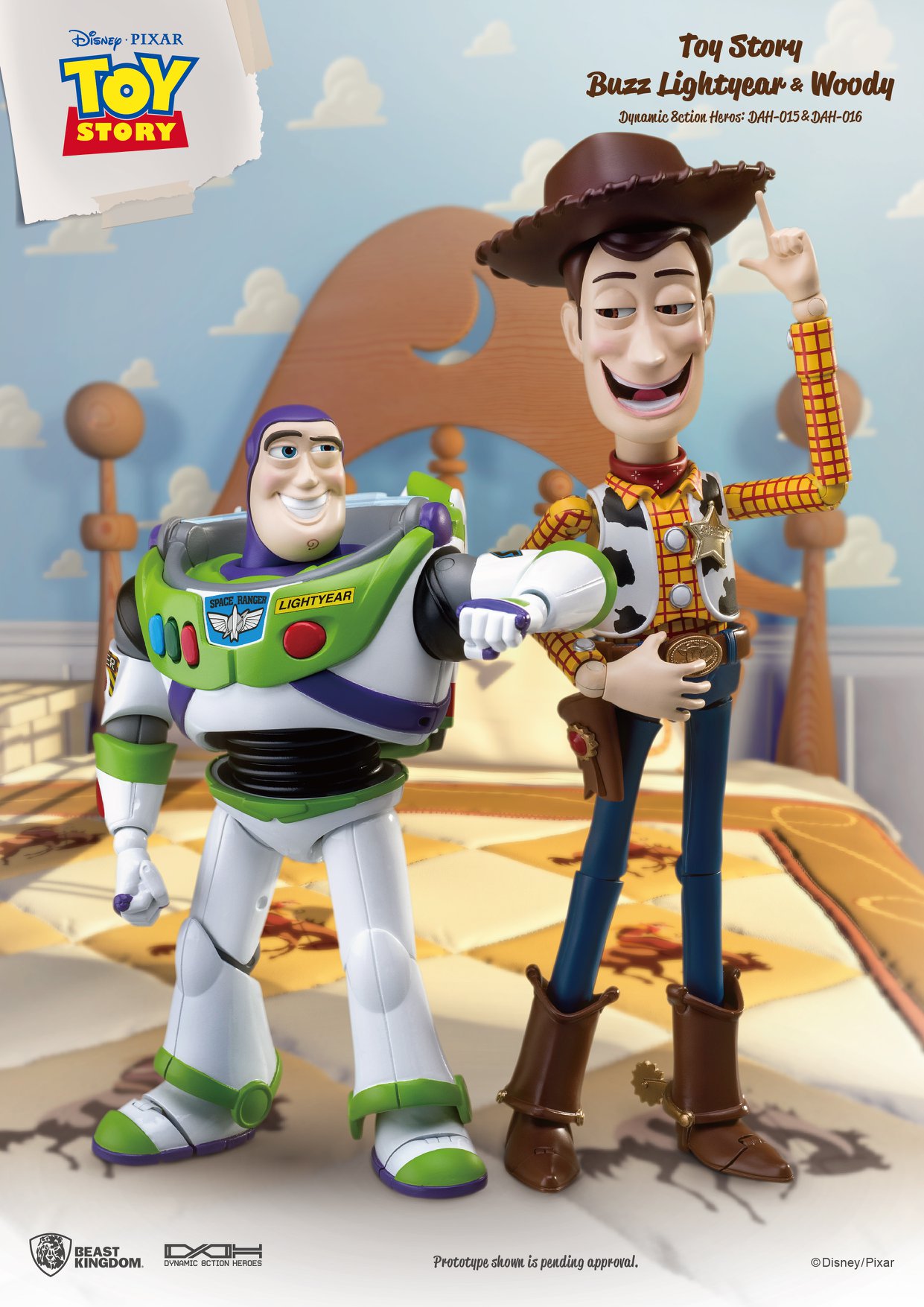 "Pre-Order" Woody: Toy Story Dynamic Action Heroes Series