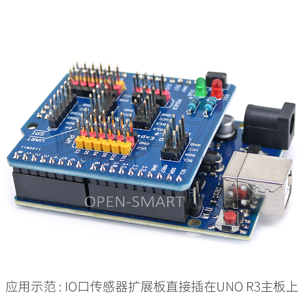 IO Port Expansion Shield for UNO / Leonardo / Mega2560