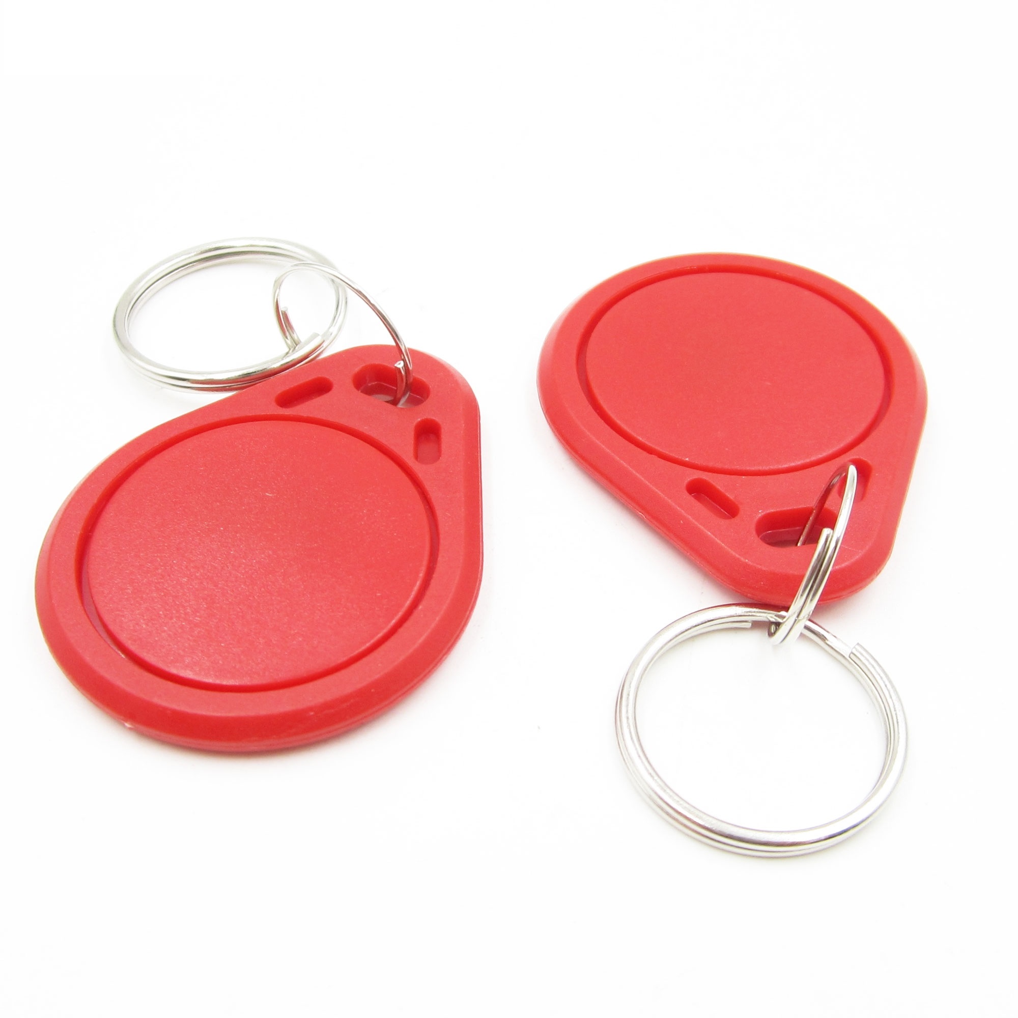 RFID 13.56 MHz Token Key Tags (Key Fob สีแดง) - Read/Write