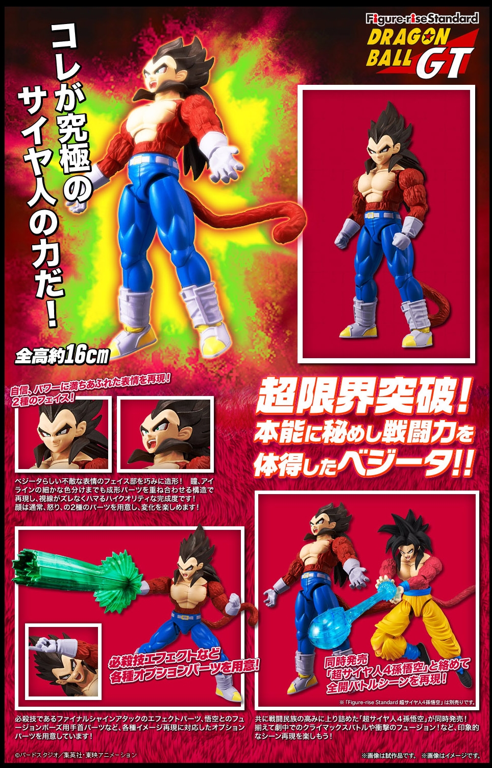 Figure-rise Standard Super Saiyan 4 Vegeta