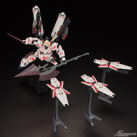 HGUC 1/144 RX-0 Full Armor Unicorn Gundam (Destroy Mode / Red Color Ver.)
