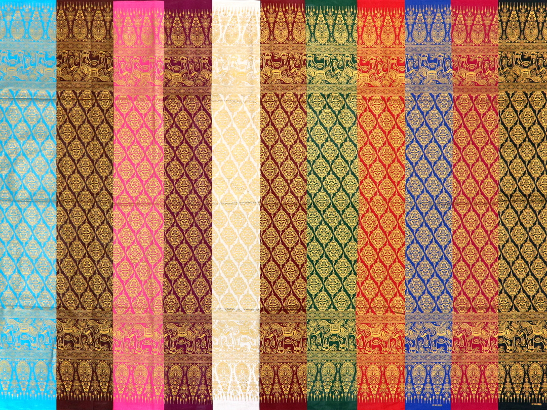 [S-bpm8825] ผ้าปูเตียงสปา พิมพ์ทอง 2เมตร พรีเมี่ยม! ผ้าคอตต้อน 100% เย็บขอบพร้อมใช้