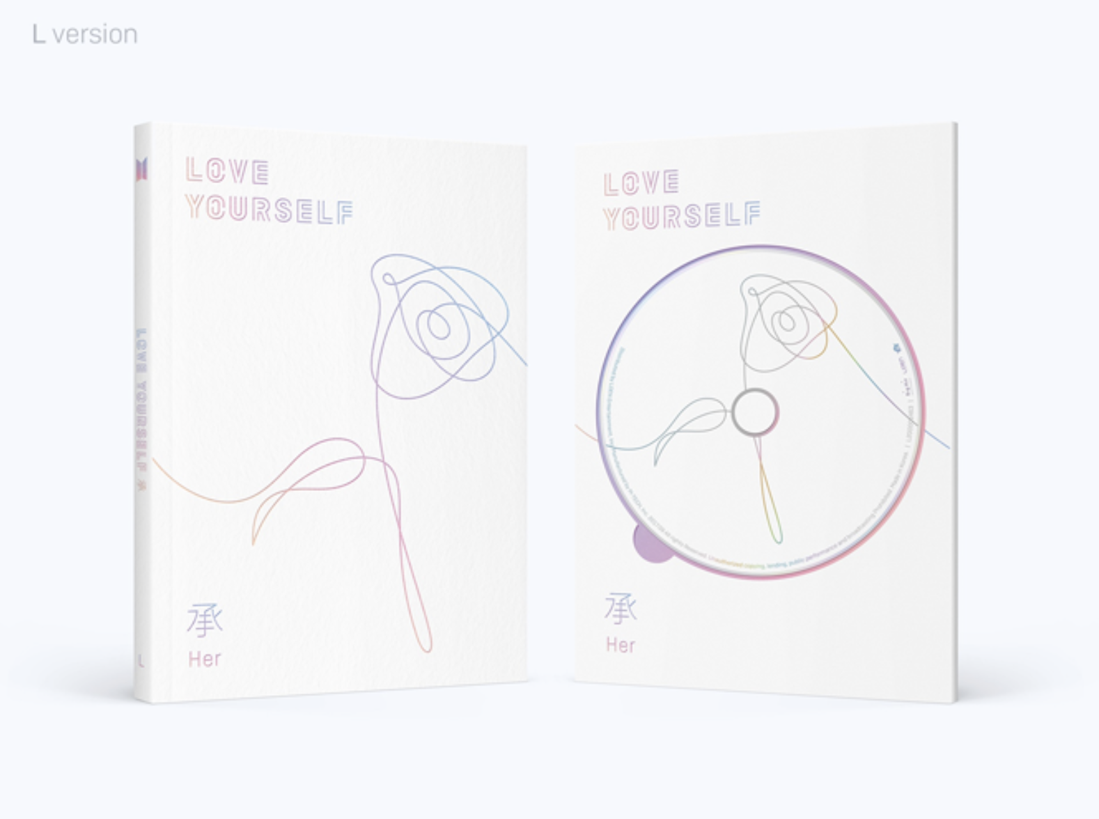 BTS - Mini Album Vol.5 [LOVE YOURSELF 承 Her] หน้าปก L