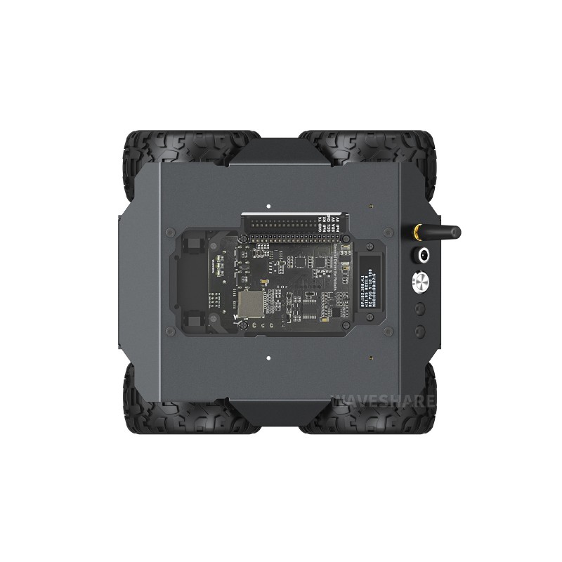 WAVE ROVER Flexible And Expandable 4WD Mobile Robot Chassis, Full Metal Body, Multiple Hosts Support, With Onboard ESP32 Module (แท้ Waveshare)