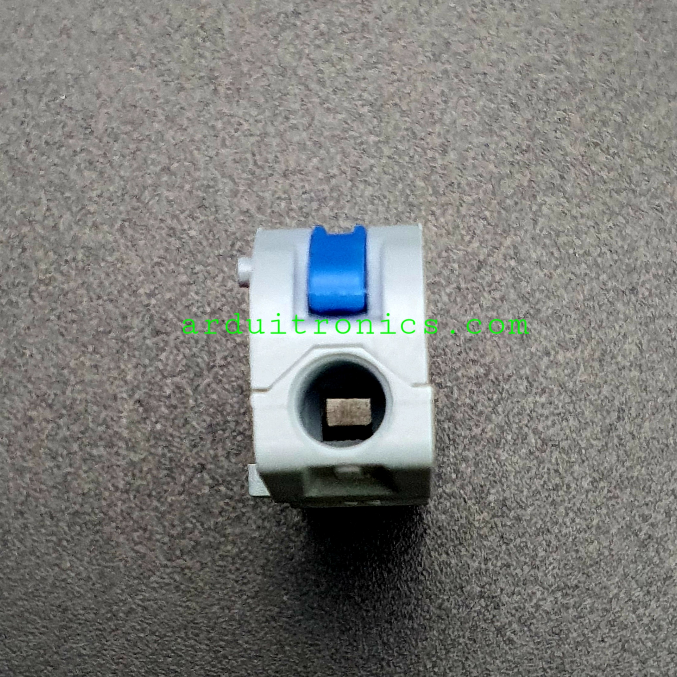 Terminal ต่อสายไฟแบบเร็ว 2 ช่อง (1 in - 1 out) Wire Connector Quick Terminal 0.08-4mm Square Splitter SPL-1 สีน้ำเงิน
