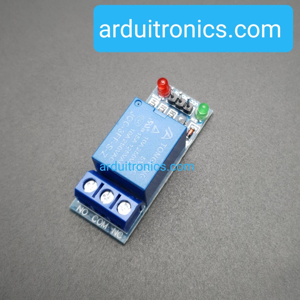 5V 1 Channel Relay Low Level Trigger Relay Module (with LED)