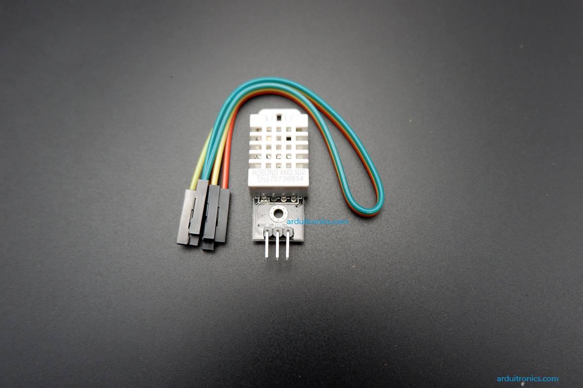 Module DHT22 (AM2302) : High Accuracy Digital Temperature and Humidity Sensor Module พร้อมสาย