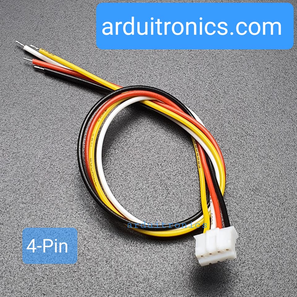สายไฟ PH2.0mm แบบ 4P ปลายเปลือย ยาว 20cm