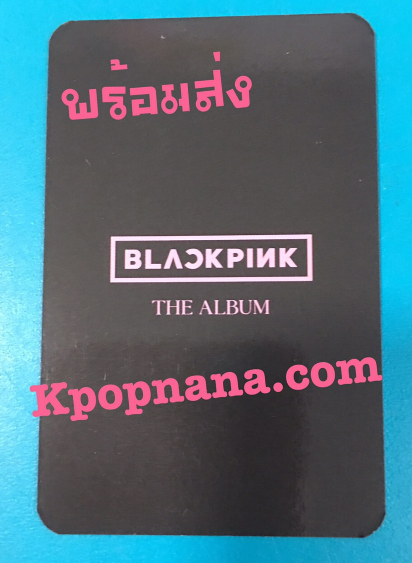 BLACKPINK - 1st FULL ALBUM [THE ALBUM] ขายเฉพาะ ของแถม jisoo พร้อมส่ง