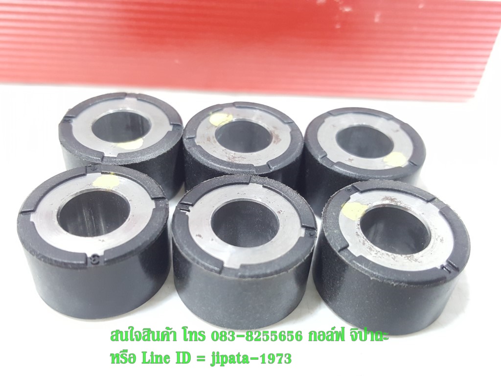 (Grand Filano) ชุดเม็ดตุ้มน้ำหนักเเรงเวี่ยง Yamaha Grand Filano,Qbix,GT125 แท้ (1ชุด มี 6 ชิ้น)