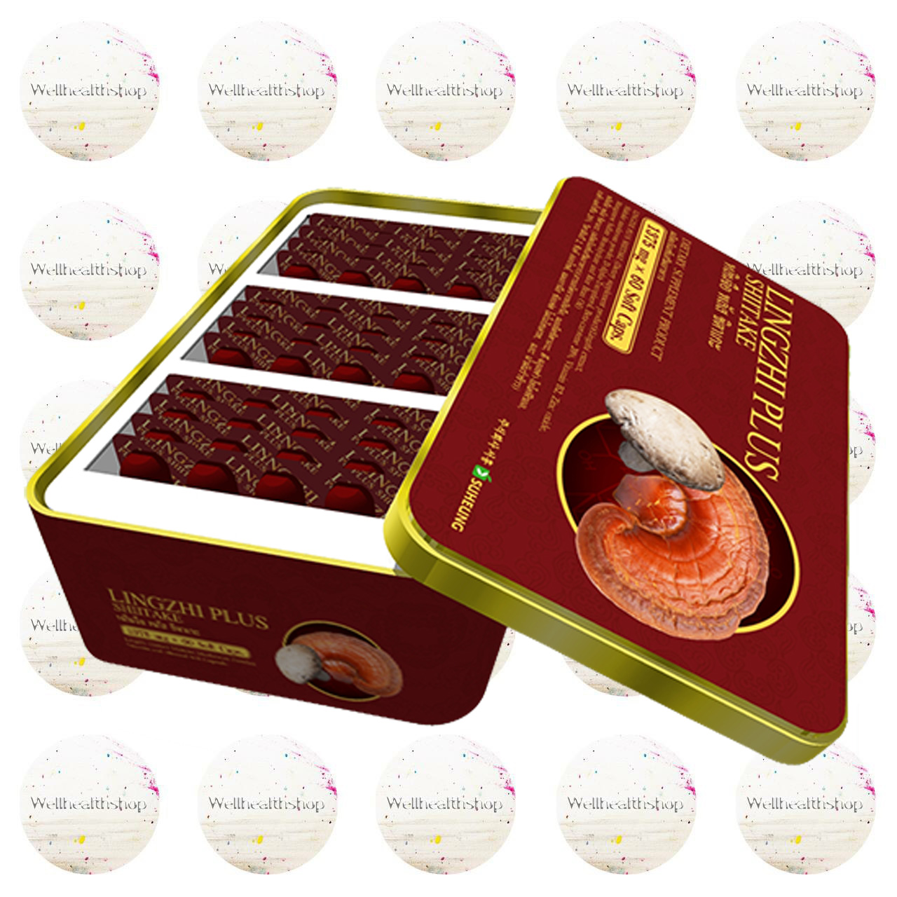 Lingzhi Plus Shiitake หลินจือ พลัส ชิตาเกะ