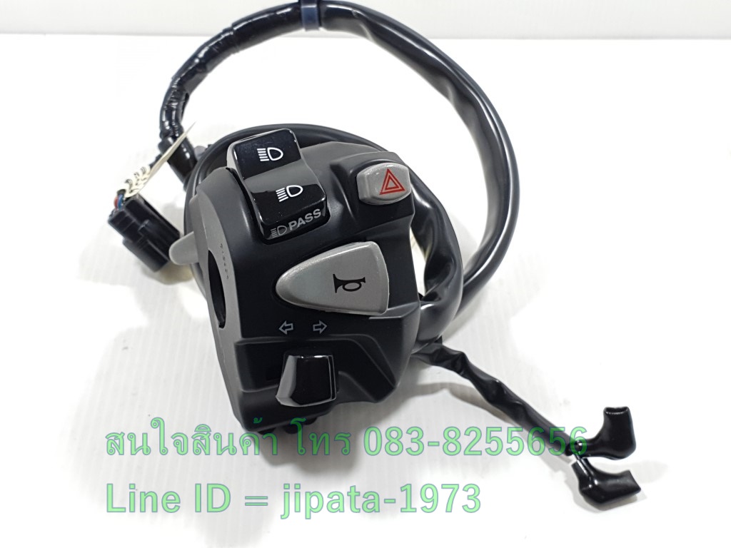 (CB650 R) สวิทช์แฮนด์ด้านซ้าย Honda CB650 R (รุ่นมีสวิทช์ฟังค์ชั่น) แท้