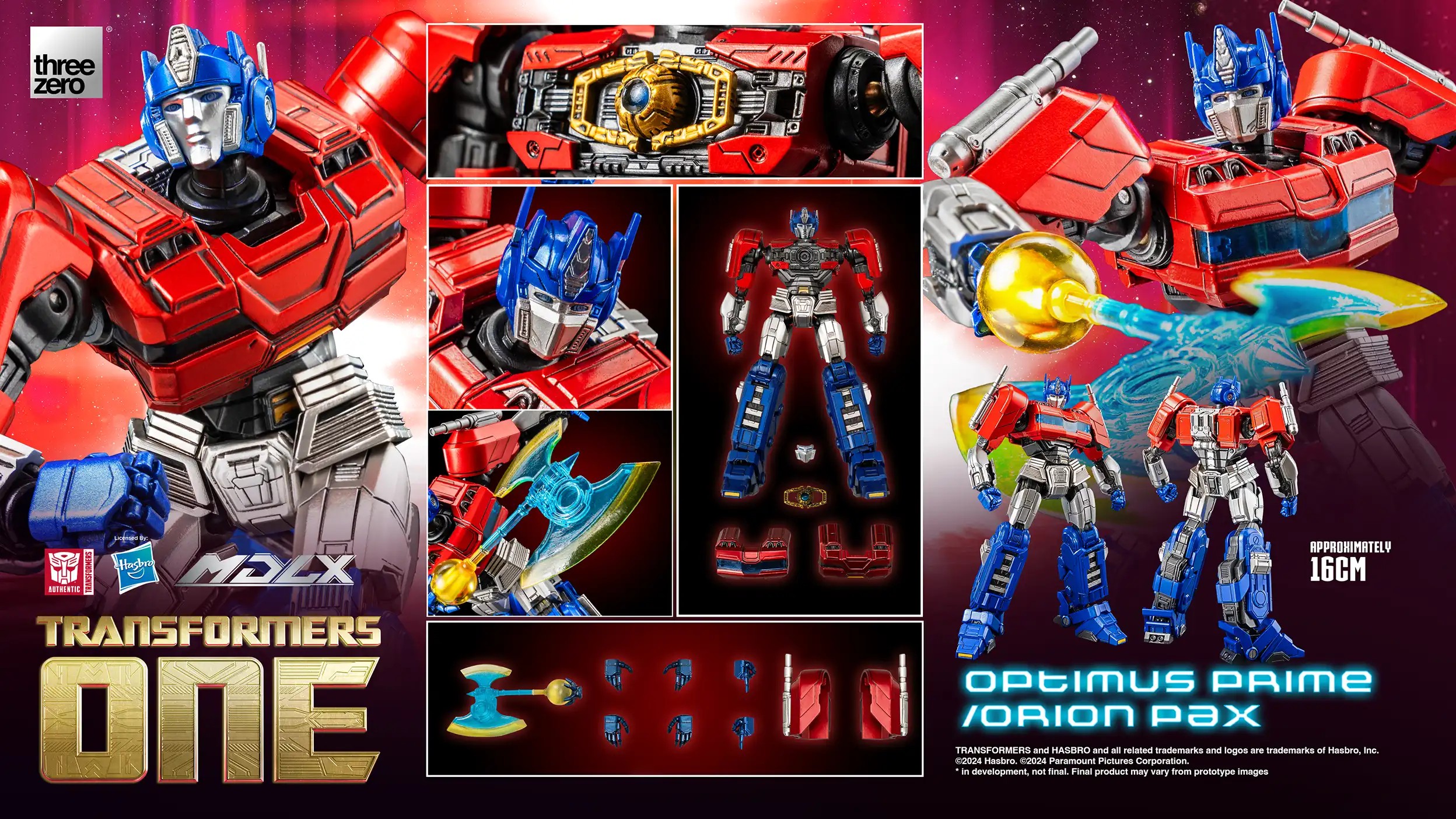 "Pre-Order" Transformers One MDLX Optimus Prime/Orion Pax