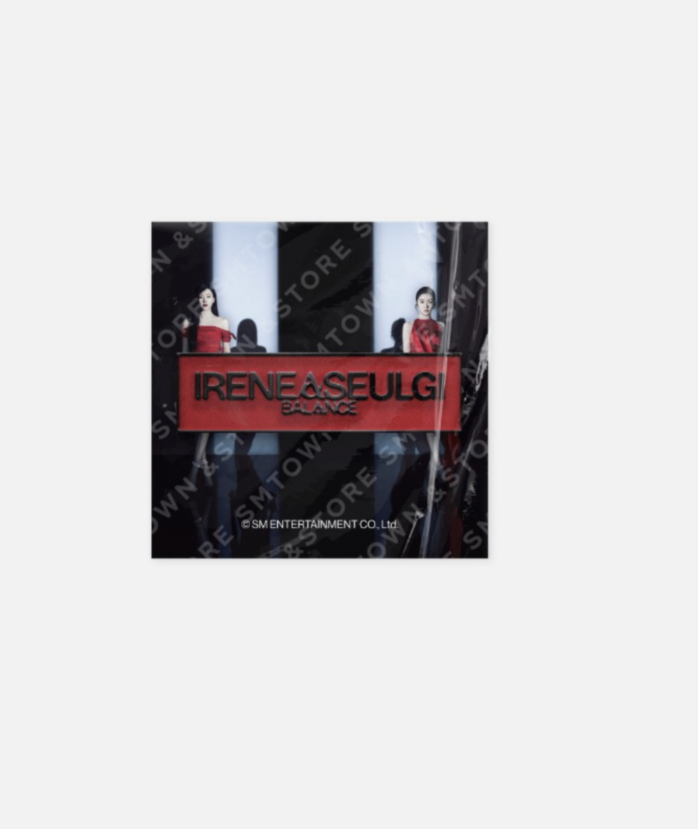 Red Velvet -< 2025 IRENE&SEULGI CONCERT TOUR [BALANCE] in SEOUL >OFFICIAL MD - Badge