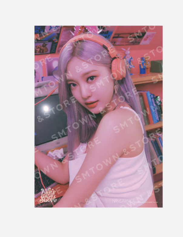 aespa - ของสะสม aespa Life's Too Short MD - A4 Photo - ningning