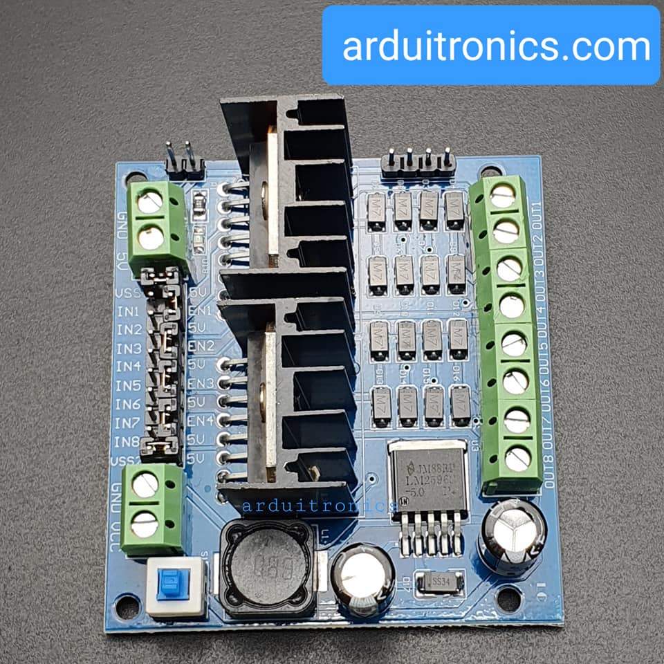 L298N โมดูลขับมอเตอร์ 4 ช่อง L298N Motor Drive Module V2
