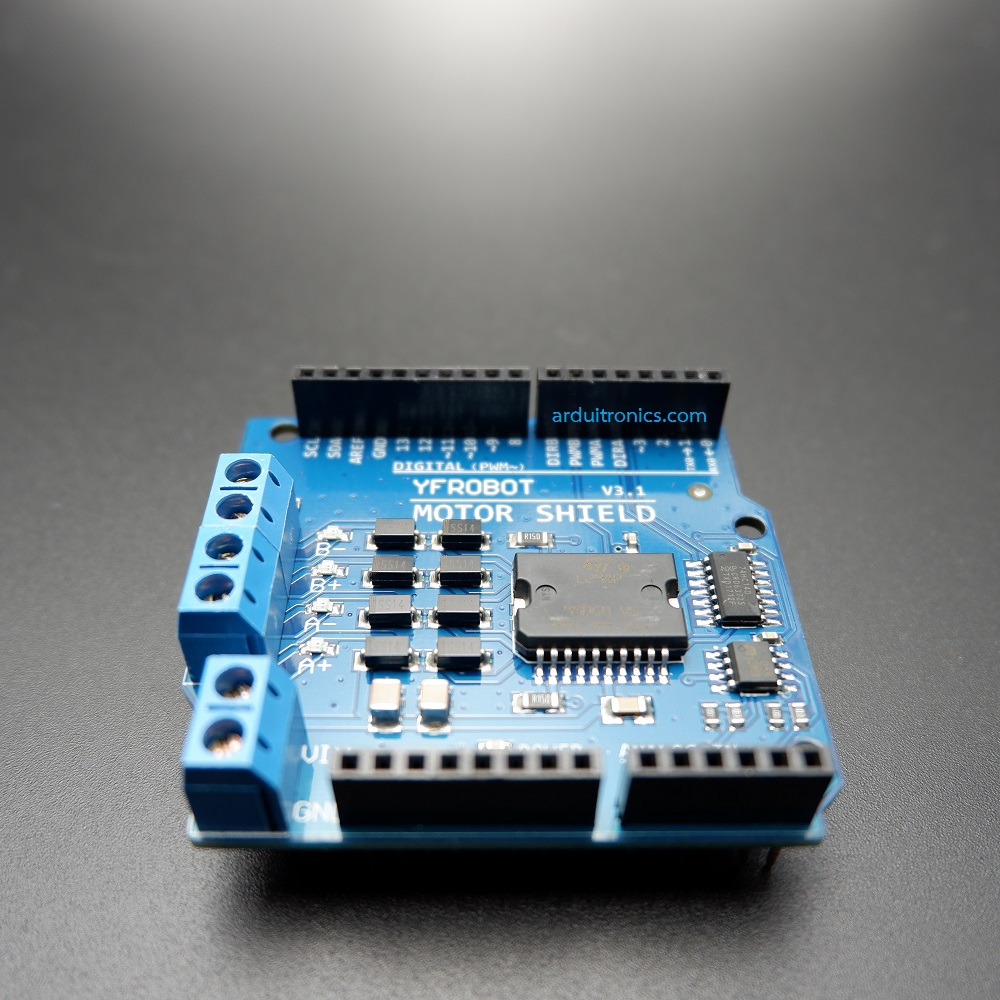 2A Motor Drive Shield (L298P)