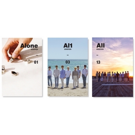 Seventeen - Mini Album Vol.4 [Al1] แบบ set สั่ง 3 ปก