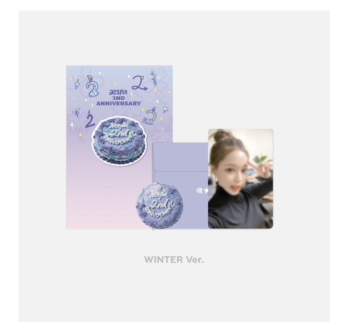 aespa - aespa Debut 2nd Anniversary MD -Birthday Card Package - Ningning