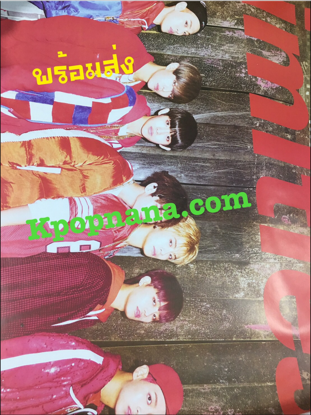 NCT 127 - โปสเตอร์ NCT #127 CHERRY BOMB โปสเตอร์ พร้อมส่ง + กระบอกโปสเตอร์