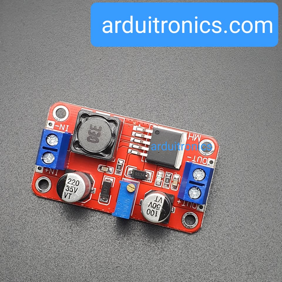 โมดูล Step up XL6019 5A High Power Adjustable Boost Power แปลงไฟจาก 3-35 5-40 ต่อเนื่อง 2.5A สูงสุด 5A