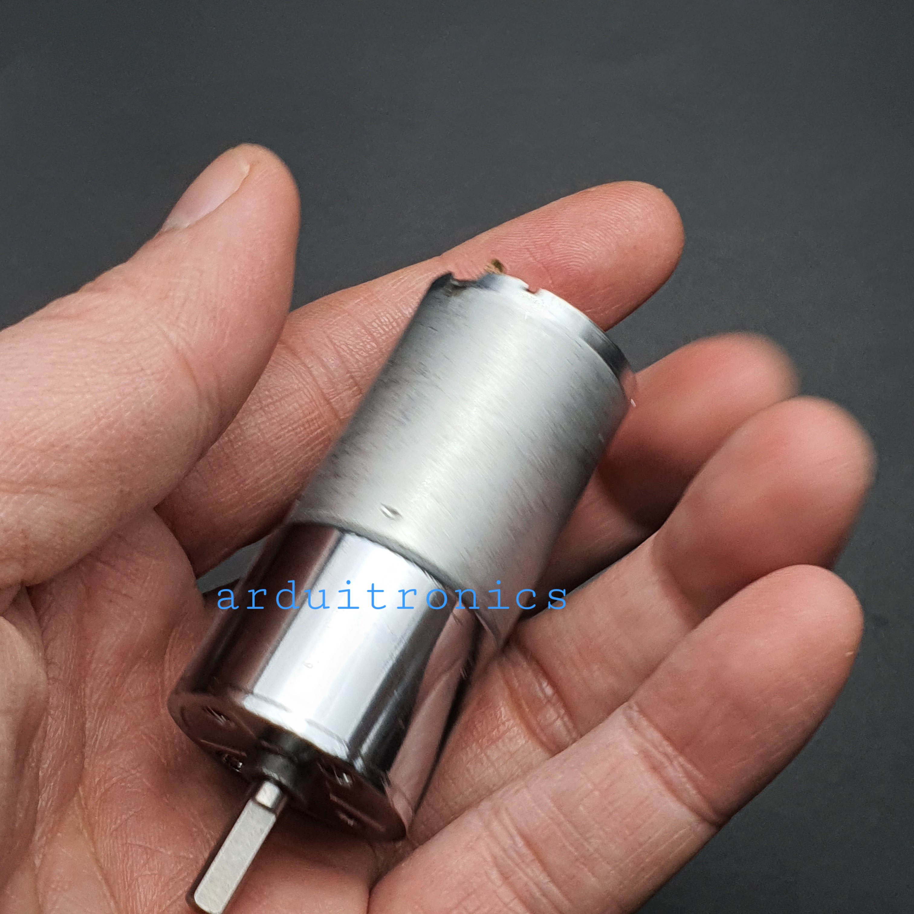 DC Motor Model 25GA370R มอเตอร์เกียร์ แกนกลาง รุ่น25 DC 12V:210RPM 25GA370R-12V-210