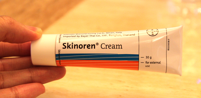 Skinoren Cream 30g สกินโนเรน ครีม รักษา สิว ฝ้า รอยดำ