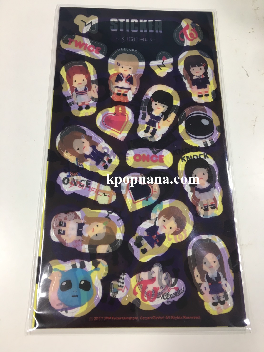 ของหน้าคอน TWICE 1st Tour TWICELAND - Encore - Character Sticker set พร้อมส่ง