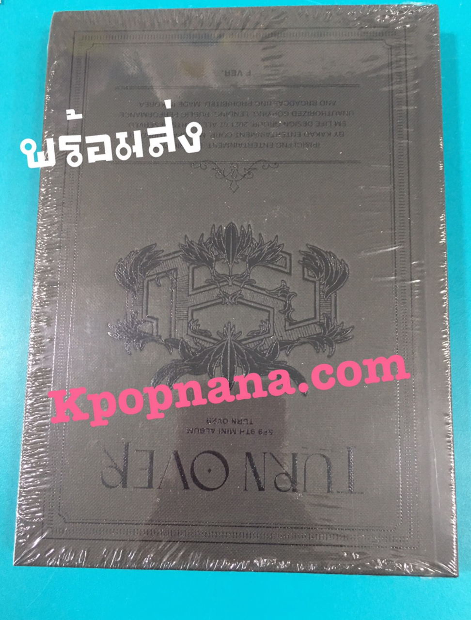 SF9 - 9TH MINI ALBUM [TURN OVER] หน้าปก F Ver. + โปสเตอร์ พร้อมกระบอกโปสเตอร์