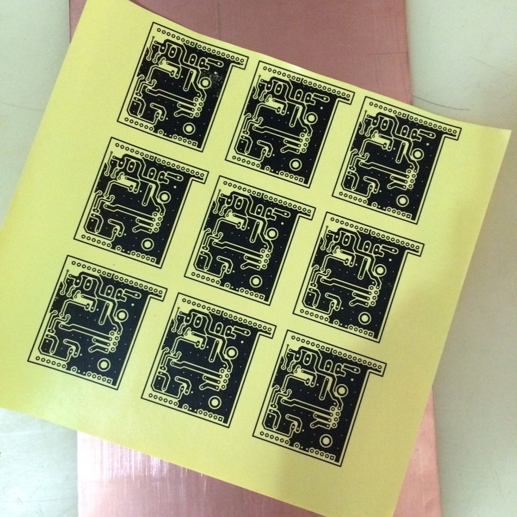 Toner Transfer Paper PCB A4 จำนวน 1 แผ่น