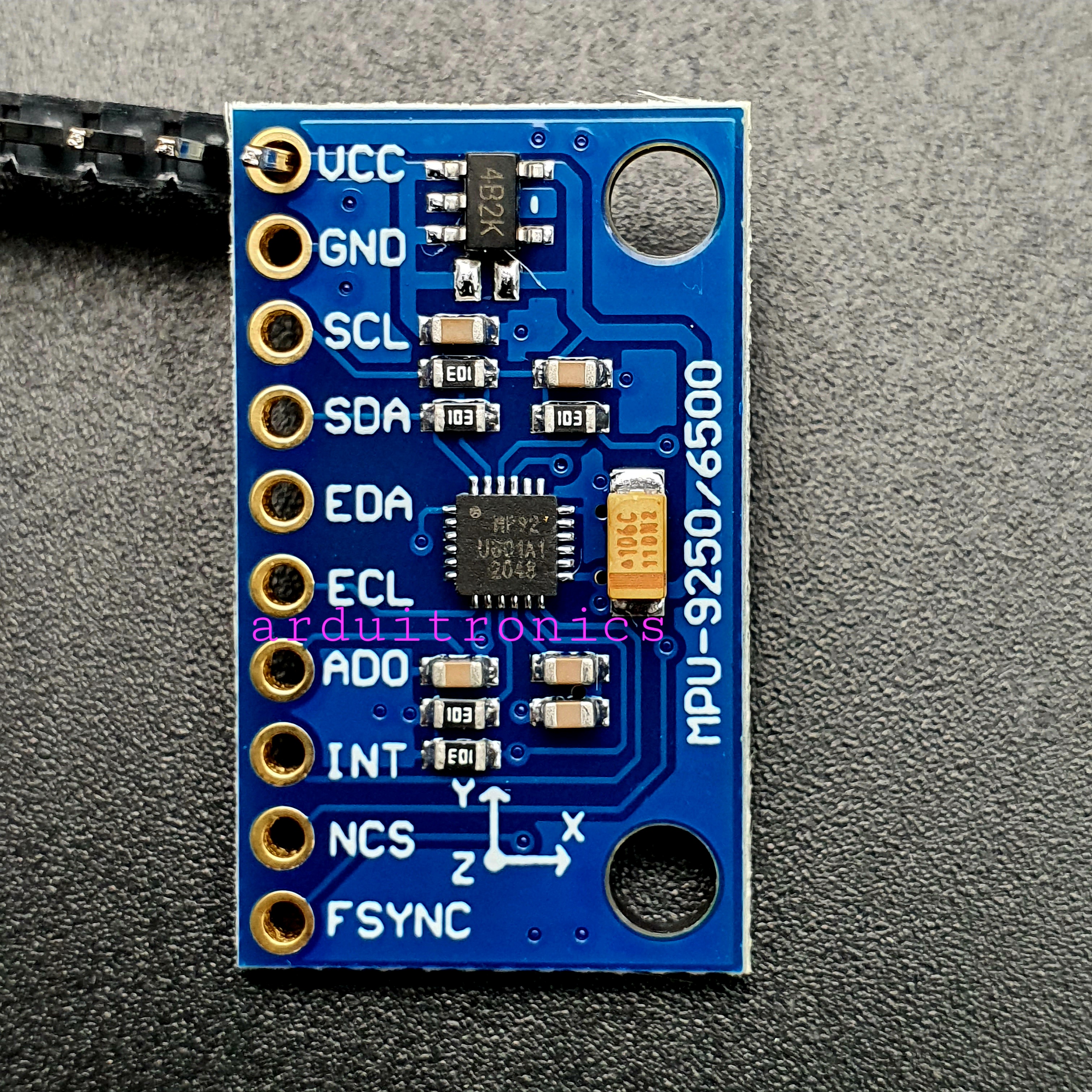 MPU-9250 9-Axis Attitude+Gyro+Accelerator+Magnetometer Sensor Module ยังไม่บัดกรี