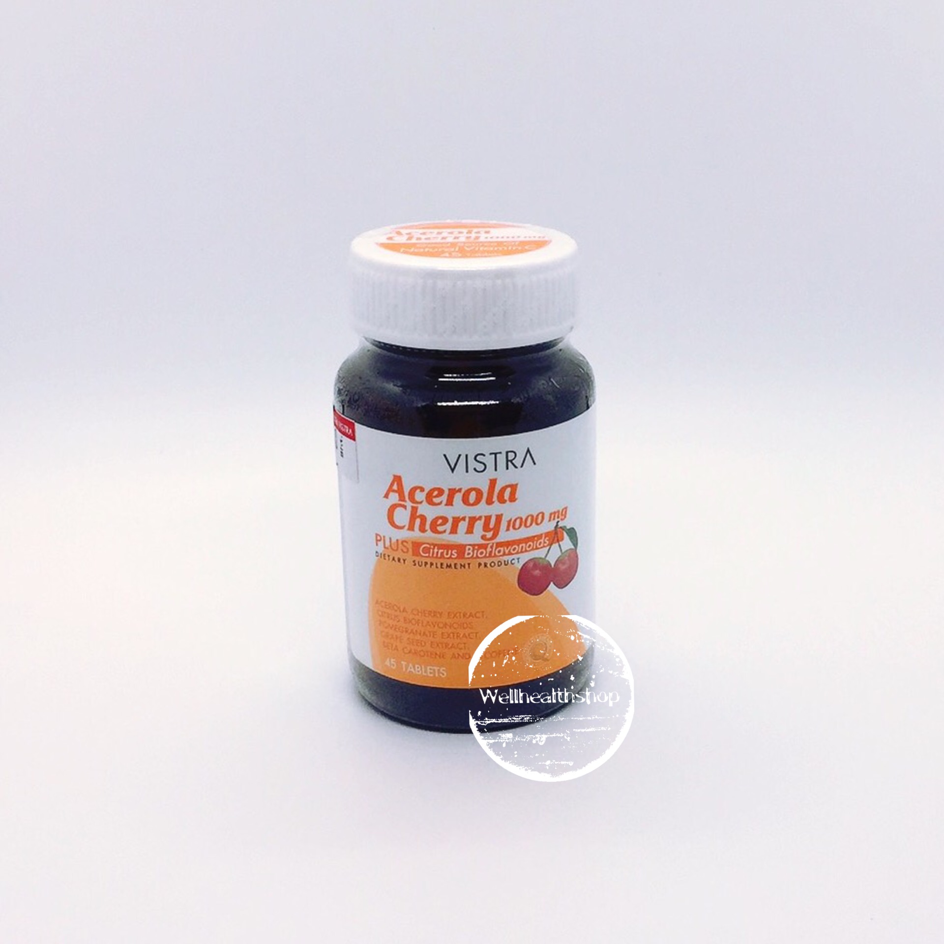 Acerola Cherry 45 tablets วิสทร้า อะเซโรลาเชอร์รี่