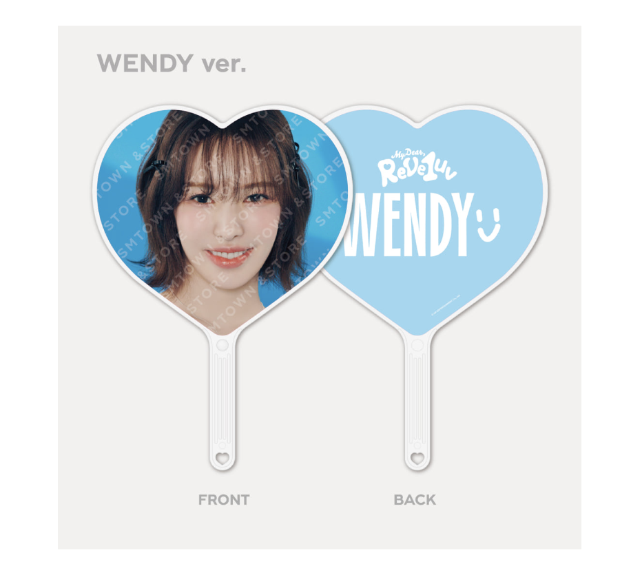 Red Velvet - Red Velvet 2024 FANCON TOUR <HAPPINESS: My Dear, ReVe1uv> MD - 01 IMAGE PICKET พัด - แบบ Wendy
