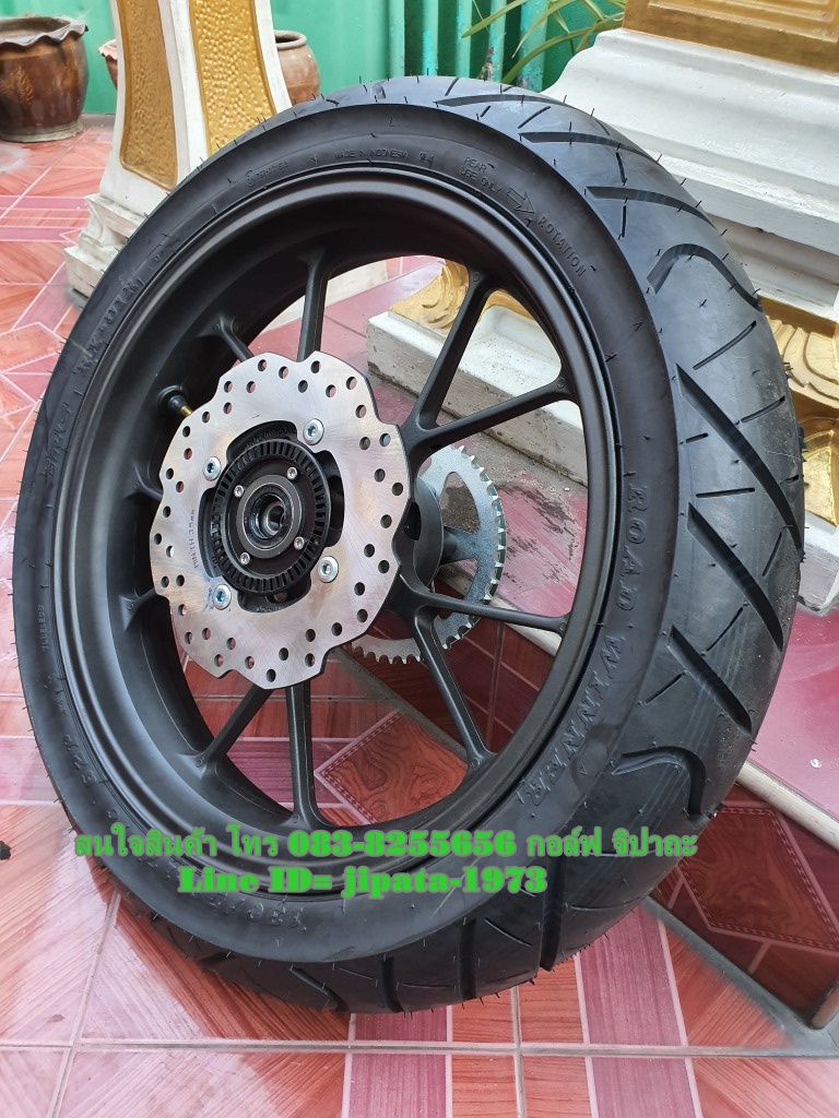 (CBR 150 i) ชุดวงล้อแม็กหลัง พร้อมยาง Hond CBR 150 i ปี 2019 แท้ (สินค้าตำหนิ)