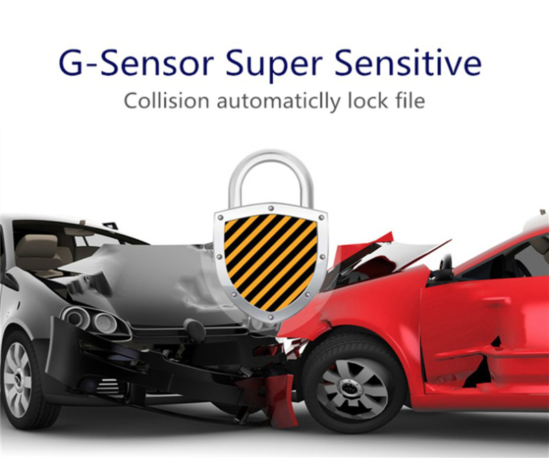 กล้องติดรถยนต์ Hoco Di07 Dual Camera Driving Recorder แบบ 2 กล้อง ด้านหน้ารถและห้องโดยสาร