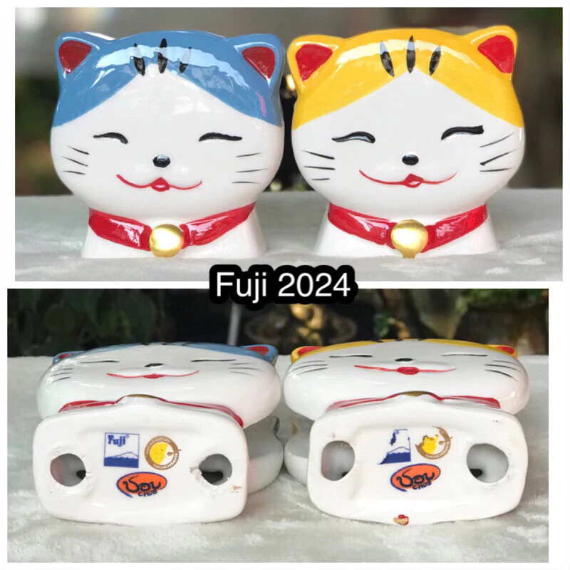 ชิ้นละ 390 บาท ของที่ระลึก ของพรีเมี่ยม Lucky Cat ภัตตาคารอาหารญี่ปุ่นฟูจิ ปี 2024 Napkin Holder แมวเนโกะ แมว Fuji อาหารญี่ปุ่นฟูจิ
