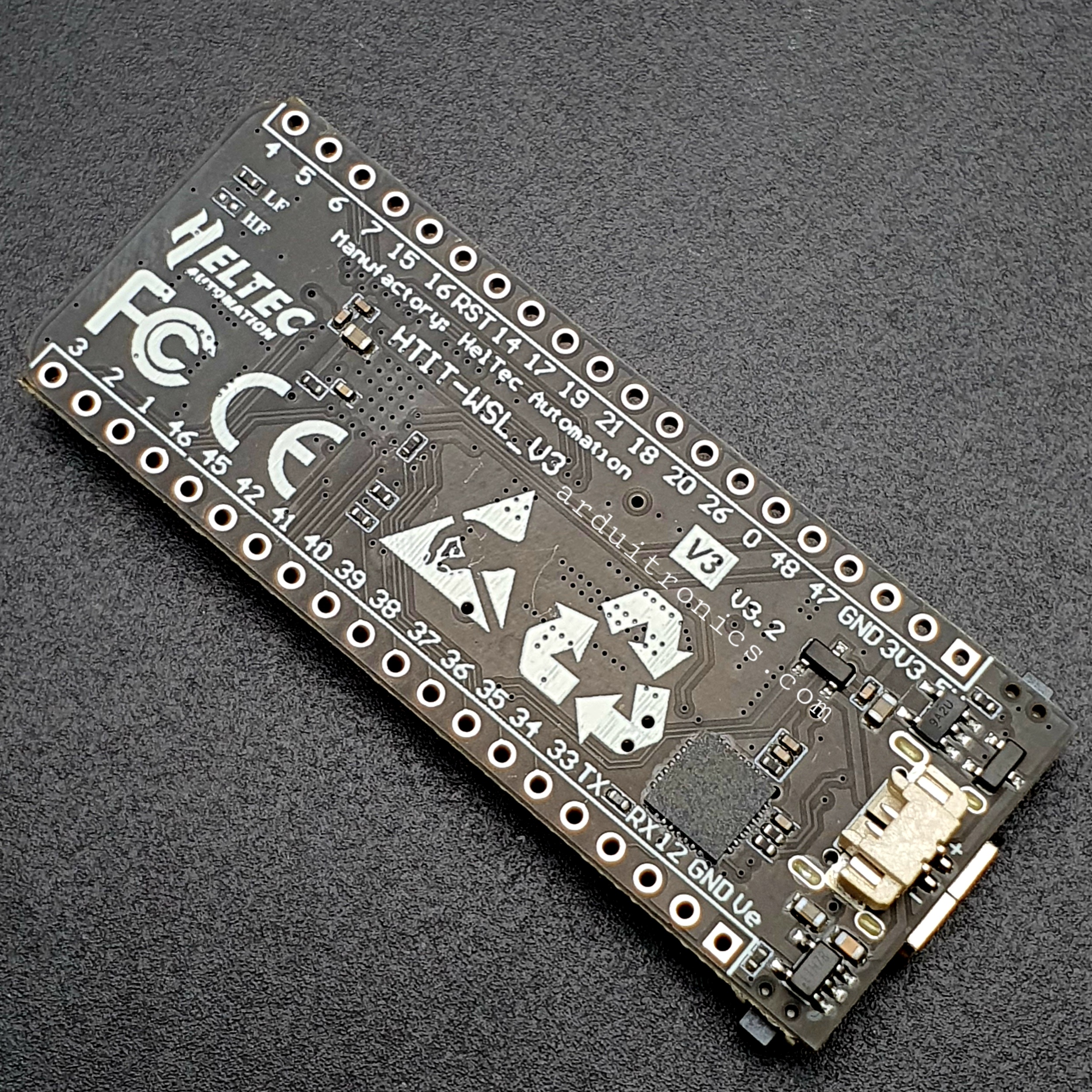 [Upgraded Version] LoRa 433-510MHz V3 SX1262 LoraWAN For Arduino + WiFi ESP32 ESP32S3FN8 + BLE - พร้อมสายอากาศ