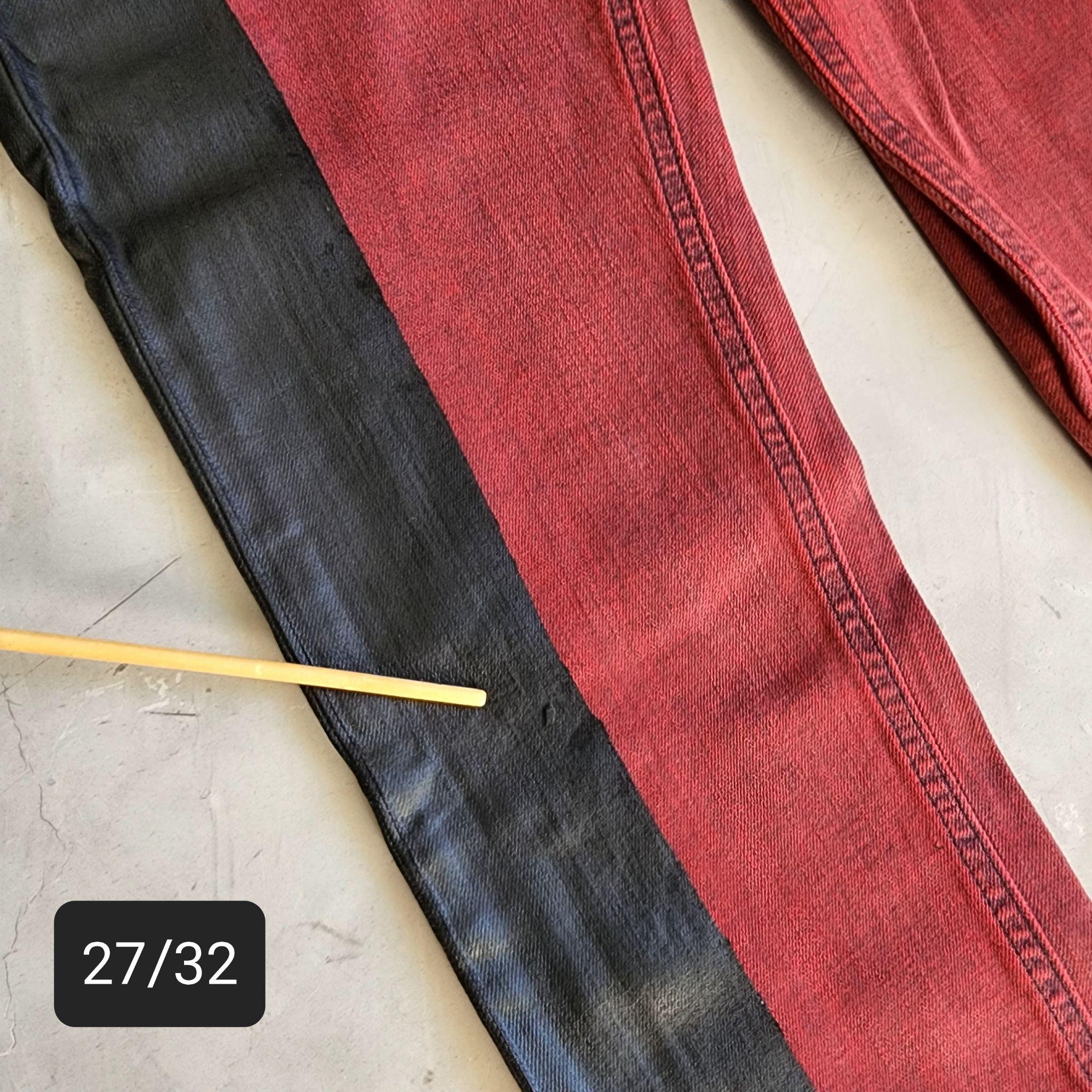 [DEFECT] High Kai Org. Black Stripe ยีนส์สกินนี่เอวสูง Nudie Jeans ของแท้ 100%