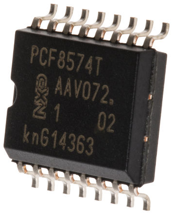 PCF8574T PCF8574 - NXP SOP16 Remote 8-bit I/O Expander for I²C‑bus with Interrupt