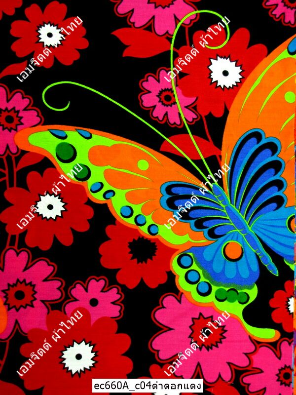 [1.7ม.] ผ้าเอมจิตต์ ลาย ec660A