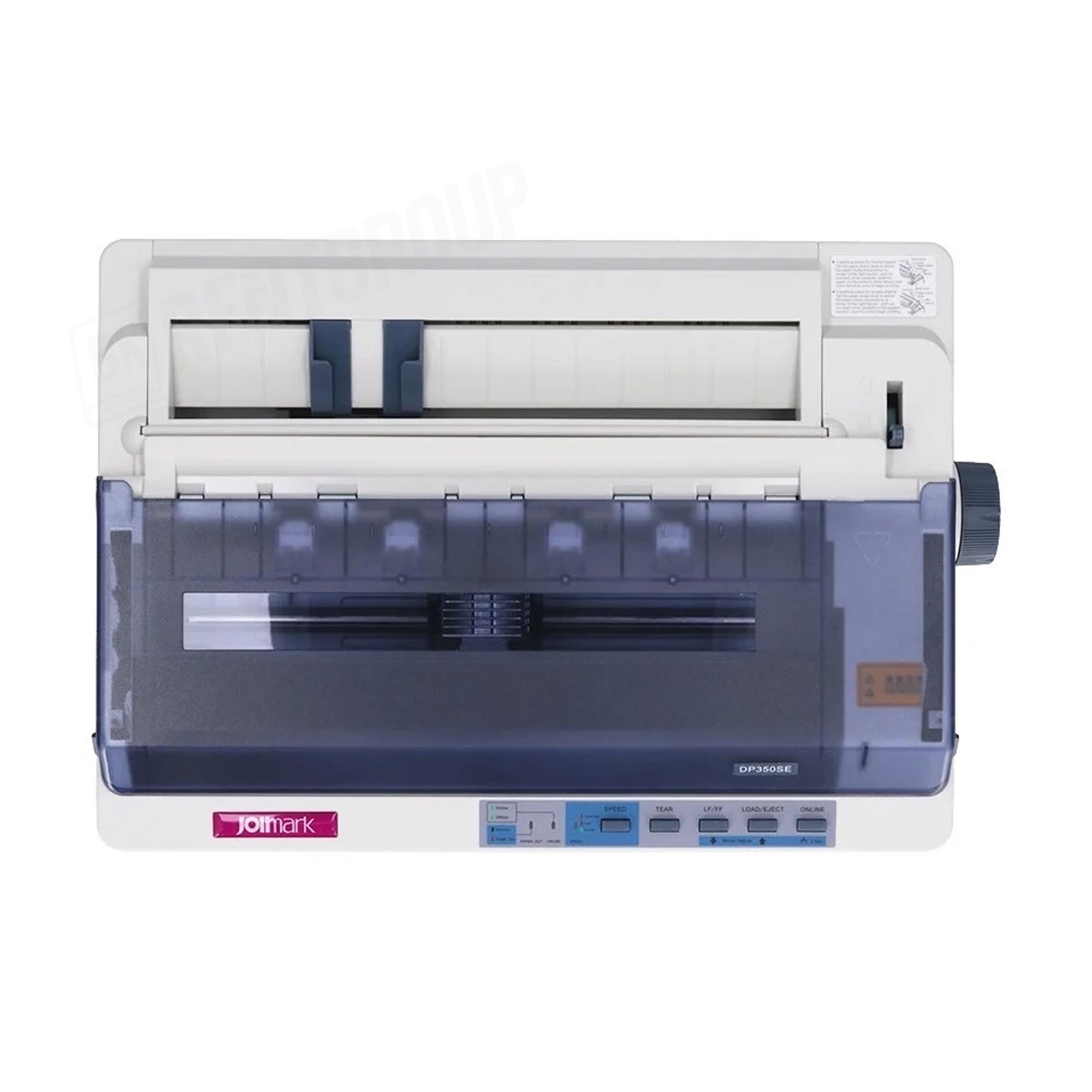 เครื่องพิมพ์ DOT MATRIX Jolimark DP-350SE(S) สินค้ารับประกันศูนย์ไทย 1ปี มาพร้อมผ้าหมึกจำนวน2ชุดให้ใช้งาน