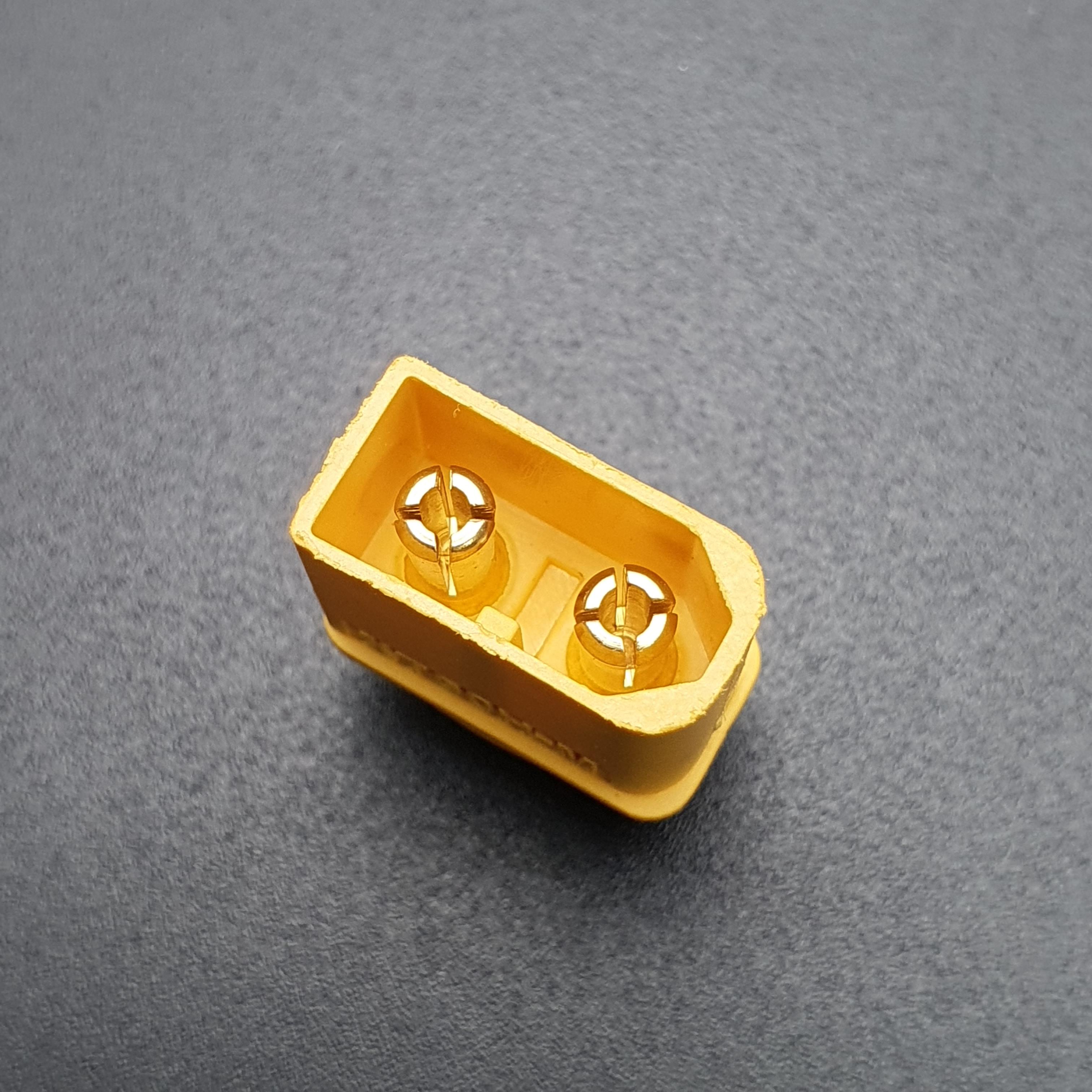 ขั้วต่อแบตเตอรี่ XT60H-M ปลั๊กเชื่อมต่อแบตเตอรี่ลิเธียม ตัวผู้ จำนวน 10 ชิ้น