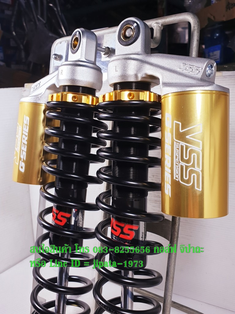 (Xmax) โช้คอัพหลังคู่ YSS รุ่น Gold Series สำหรับ Yamaha Xmax 300