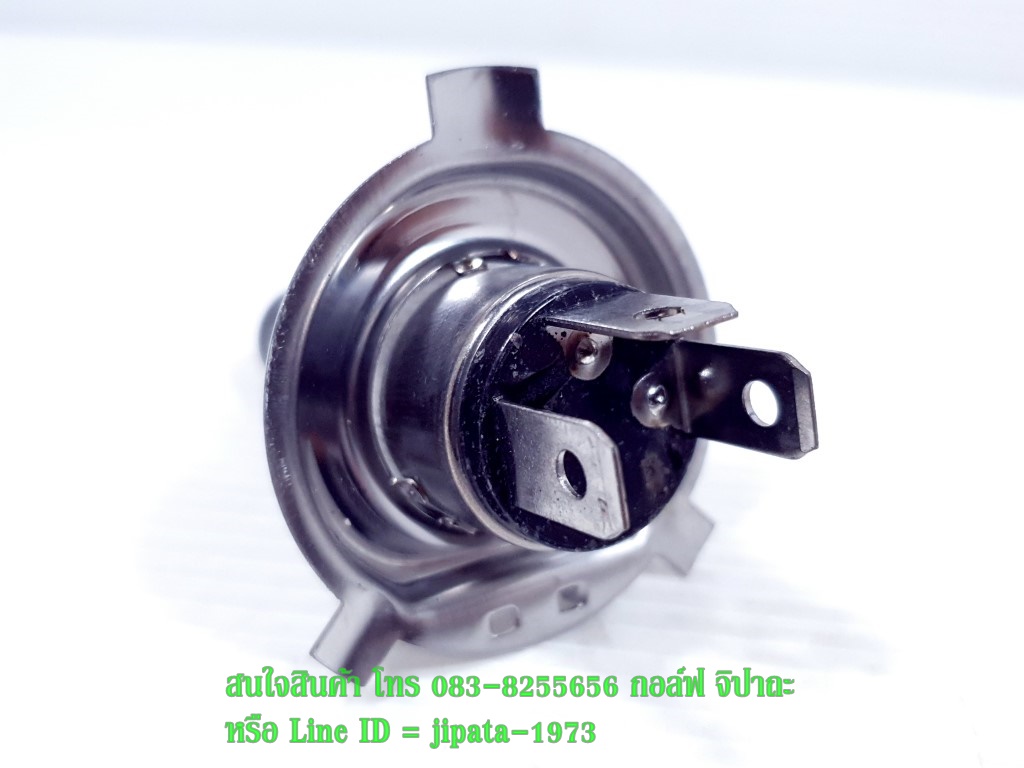 หลอดไฟหน้า ขั้ว H4 12V/35-35W แท้ (Philips)